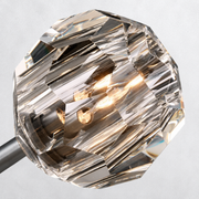 Meridian Clear Crystal Grand Wall Sconce