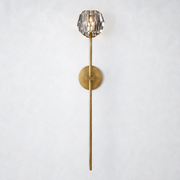 Meridian Clear Crystal Grand Wall Sconce