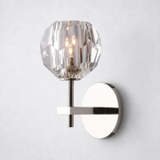 Meridian Clear Glass Sconce