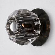 Meridian Clear Glass Tiny Wall Sconce