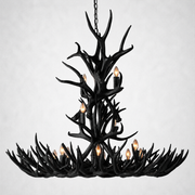 Moonlit Antler Chandelier 48