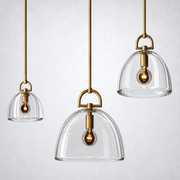 Orvelle Circle Pendant 7‘’