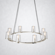 Celeste Glass Round Chandelier