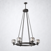 Amara Crystal Round Chandelier