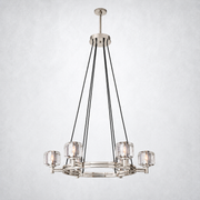 Amara Crystal Round Chandelier