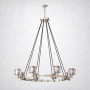 Amara Crystal Round Chandelier