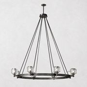 Amara Crystal Round Chandelier