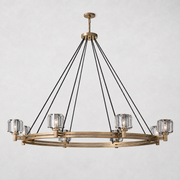 Amara Crystal Round Chandelier