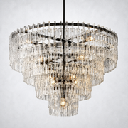 Riviera 4-Tier Round Chandelier 48