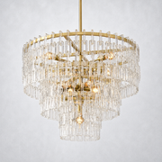 Riviera 3-Tier Round Chandelier 36