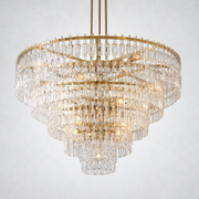 Riviera 5-Tier Round Chandelier 60