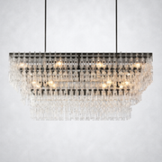 Riviera 3-Tier Rectangle Chandelier 60