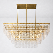 Riviera 4-Tier Rectangle Chandelier 72