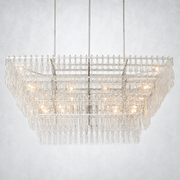 Riviera 4-Tier Rectangle Chandelier 72