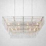 Riviera 4-Tier Rectangle Chandelier 72