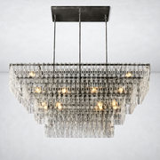 Riviera 4-Tier Rectangle Chandelier 72
