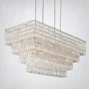 Riviera 4-Tier Rectangle Chandelier 72