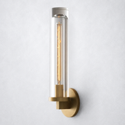 Linden Round Tube Sconce