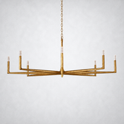 Brilliance Round Chandelier 72”