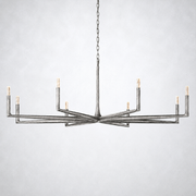 Brilliance Round Chandelier 72”