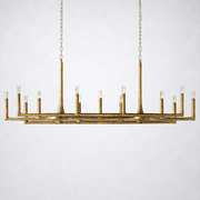 Brilliance Linear Chandelier 72”