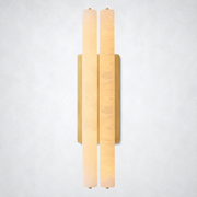 Sterling Alabaster Double Sconce