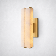 Sterling Alabaster Double Sconce