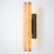 Sterling Alabaster Double Sconce