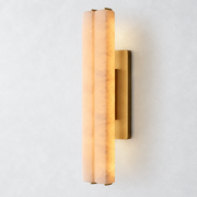 Sterling Alabaster Double Sconce