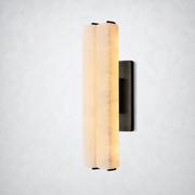Sterling Alabaster Double Sconce