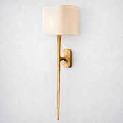 Brilliance Forged Grand  Shaded Wall Sconce