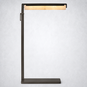 Sterling Alabaster Task Floor Lamp