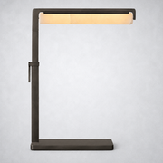 Sterling Alabaster Task Table Lamp