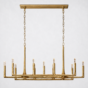Brilliance Linear Chandelier 54”