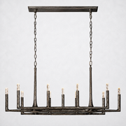 Brilliance Linear Chandelier 54”