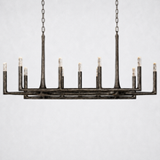 Brilliance Linear Chandelier 54”