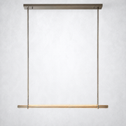 Sterling Single Bar Linear Chandelier 60