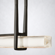 Sterling Single Bar Linear Chandelier 60