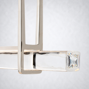 Sterling Single Bar Linear Chandelier 60