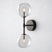 Quintara Glass Globe Wall Sconce