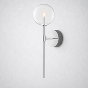 Quintara Glass Globe Wall Sconce