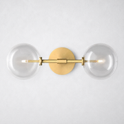 Quintara Glass Globe Wall Sconce