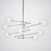 Quintara Glass Globe Pendant Chandelier 79''