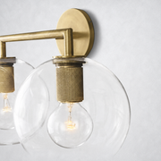 Verity Globe Double Wall Sconce