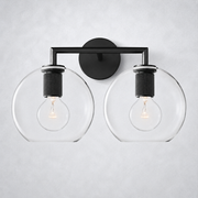 Verity Globe Double Wall Sconce
