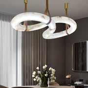Nocturne Contemporary Nordic Alabaster Chandelier