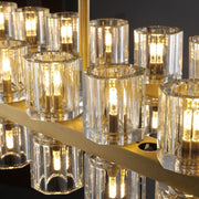 Marlowe Crystal Rectangular Chandelier 54