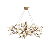 Refined Branch Brass Chandelier