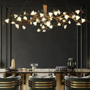 Refined Branch Brass Chandelier