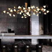 Refined Branch Brass Chandelier